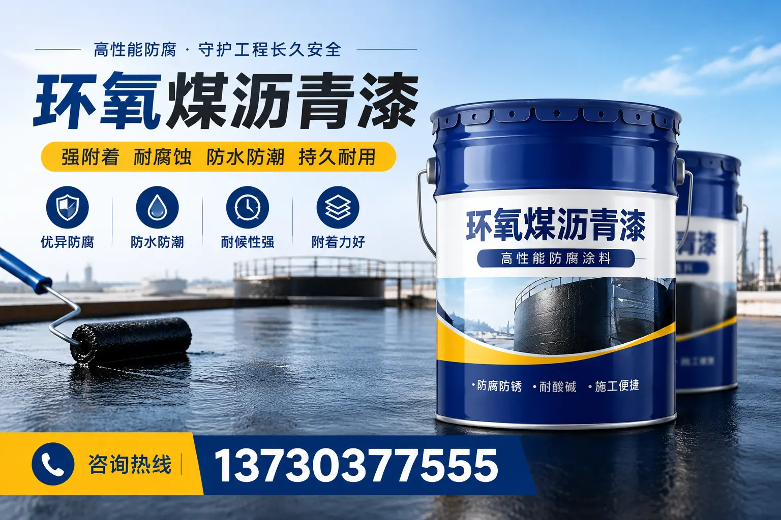 如何判断环氧煤沥青漆的质量?盘山消费者指南
